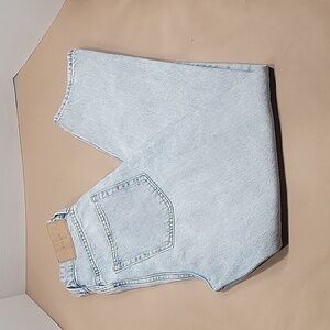 & Denim, Loose Mom Jeans, Size 0, Ultra High Waist, Ankle Length, GUC